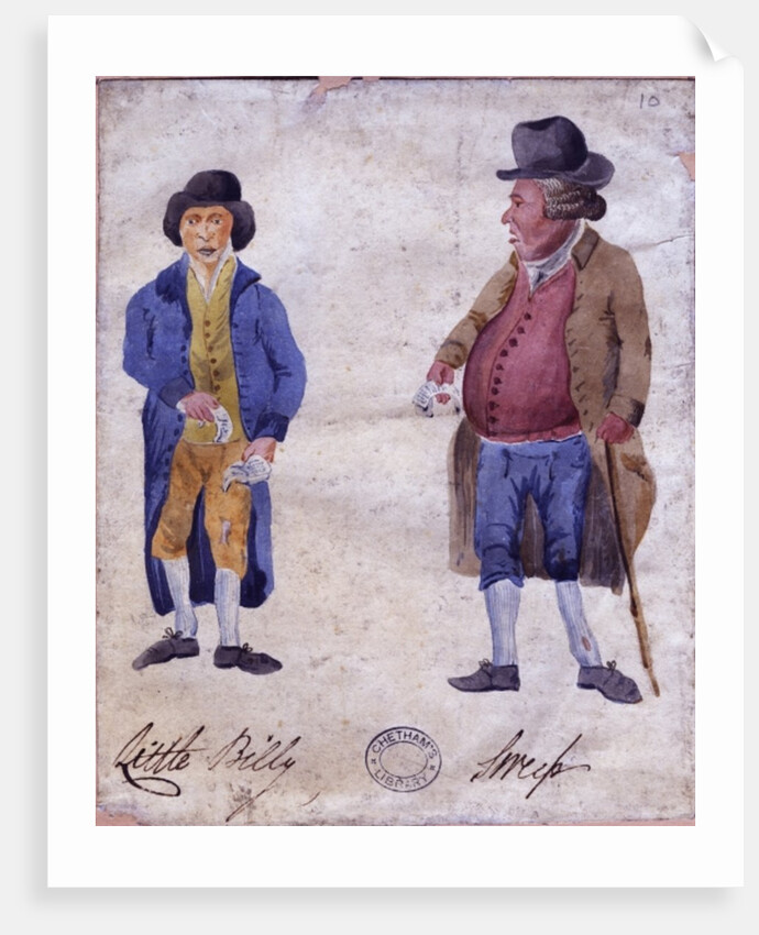 Little Billy and Sweep, early 19th century by English School