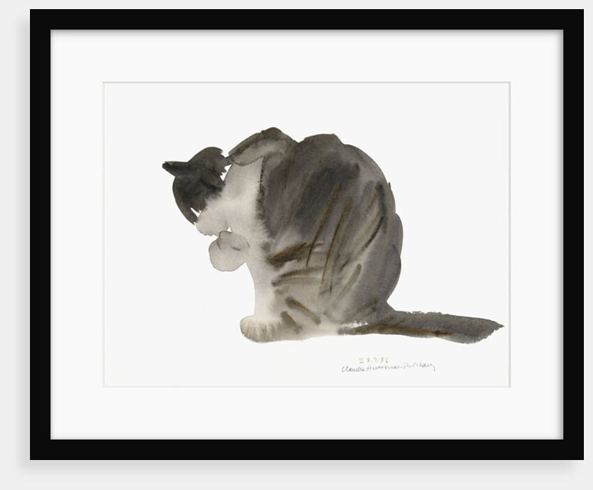 Cat, 1986 by Claudia Hutchins-Puechavy