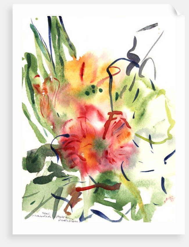 Primroses, 2005 by Claudia Hutchins-Puechavy