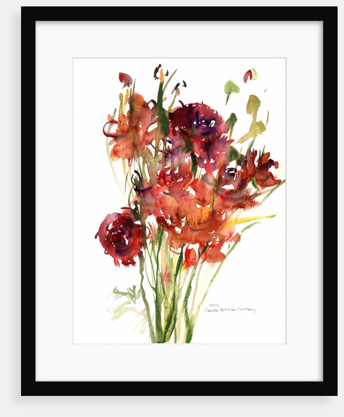 Renoncules, 2001 by Claudia Hutchins-Puechavy