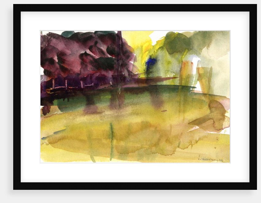 Parc in Normandy, 1992 by Claudia Hutchins-Puechavy