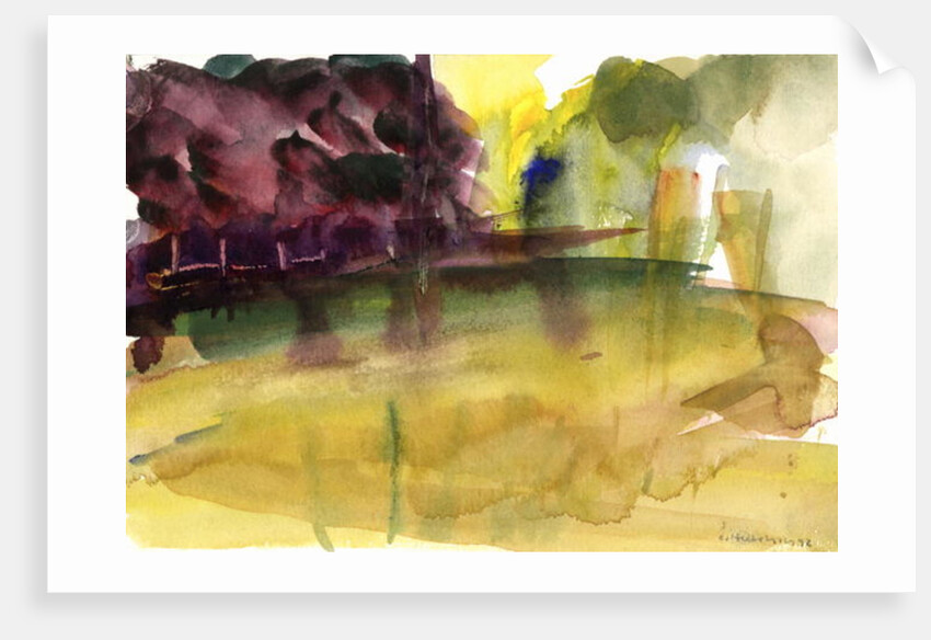 Parc in Normandy, 1992 by Claudia Hutchins-Puechavy