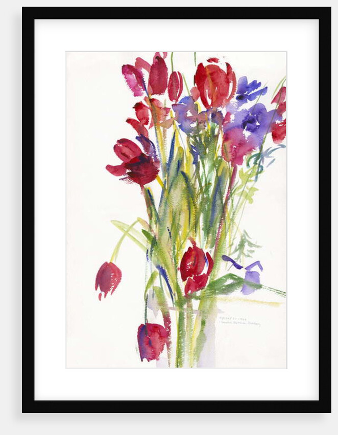 Tulips, 1999 by Claudia Hutchins-Puechavy