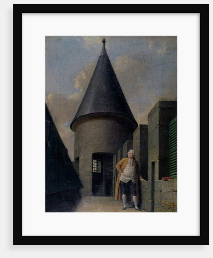 Louis XVI in prison at the Temple, late 18th century by Jean Francois Garneray