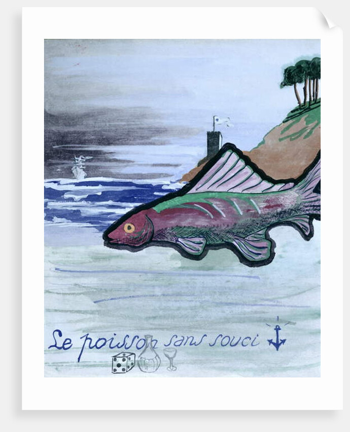 The Fish Without Worry by Robert Desnos