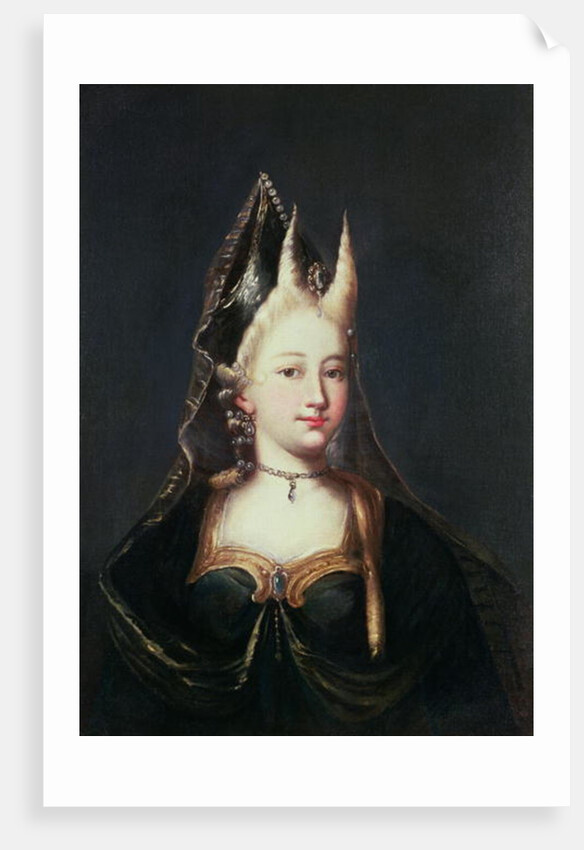 A Horned Witch by French School