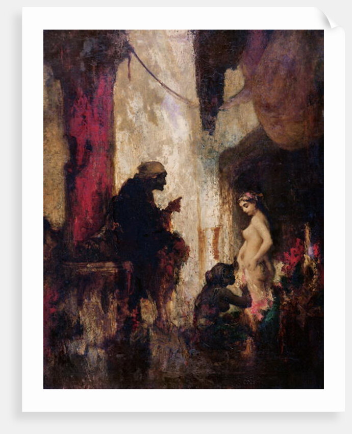 Preparations for the Witches' Sabbath, 1st half of 19th century by French School