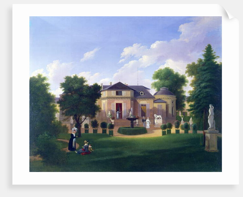Pavilion of the Folie-Beaujon in Paris, c.1830 by French School