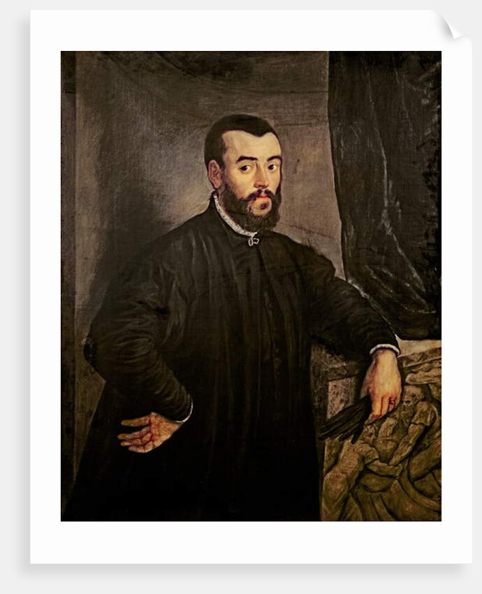 Portrait of Andreas Vesalius by Jacopo Robusti Tintoretto