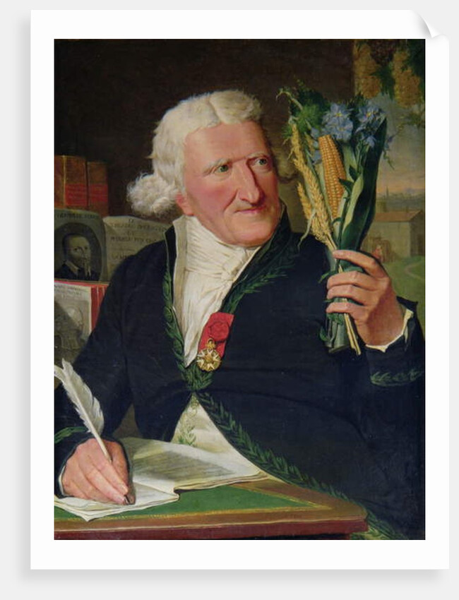 Portrait of Antoine Augustin Parmentier by Francois Dumont