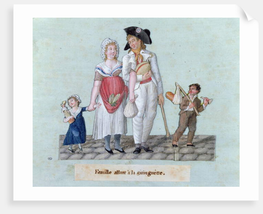 Family Going to the 'Guinguette' by Lesueur Brothers