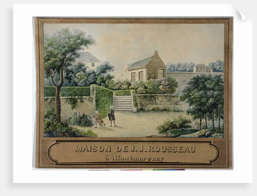 The Hermitage at Montmorency by French School