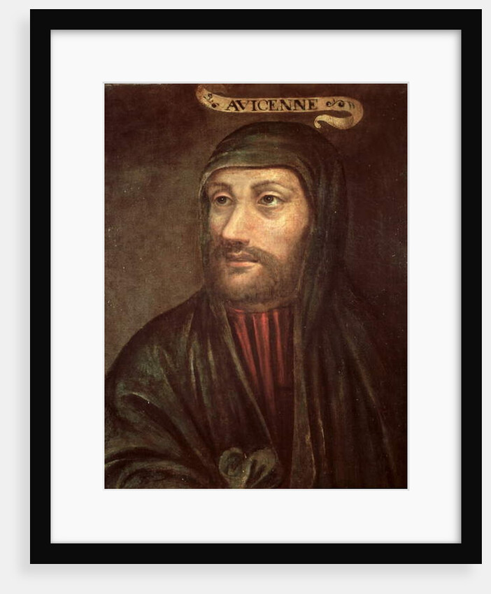 Imaginary portrait of Avicenna by School French