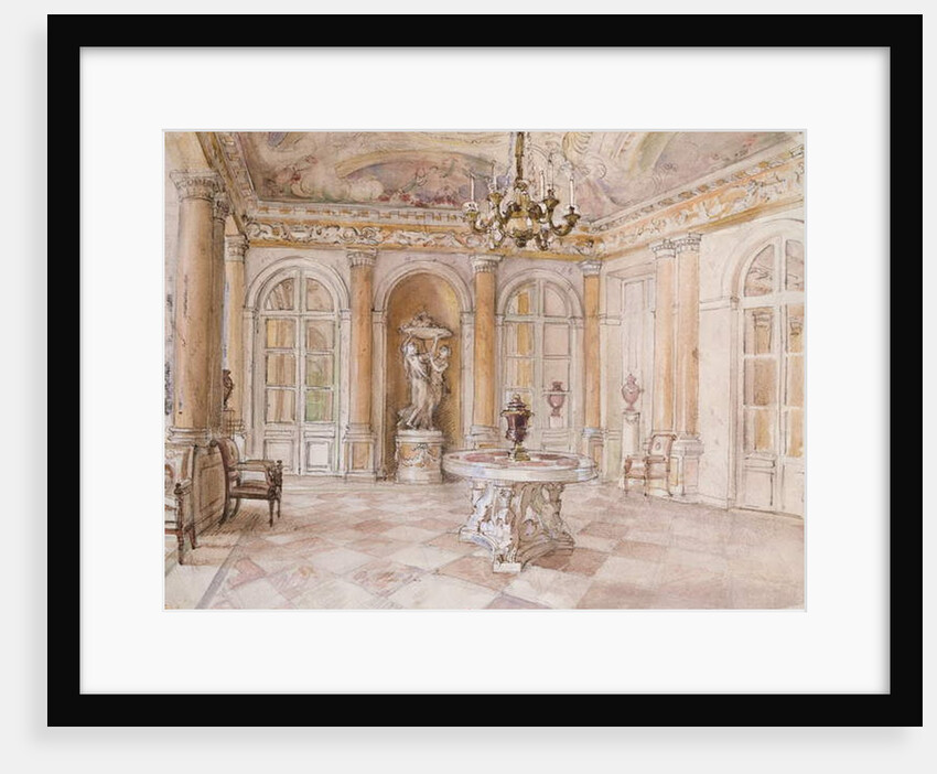 Interior view of Jacques Doucet's Apartment by Adrien Karbowsky