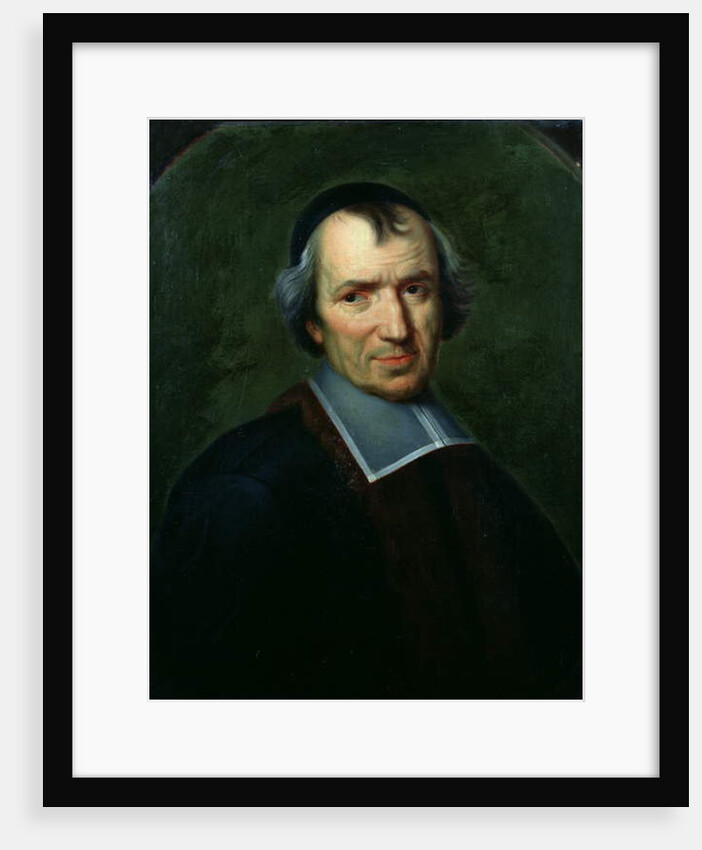Portrait of Antoine Arnauld by Jean Baptiste de Champaigne
