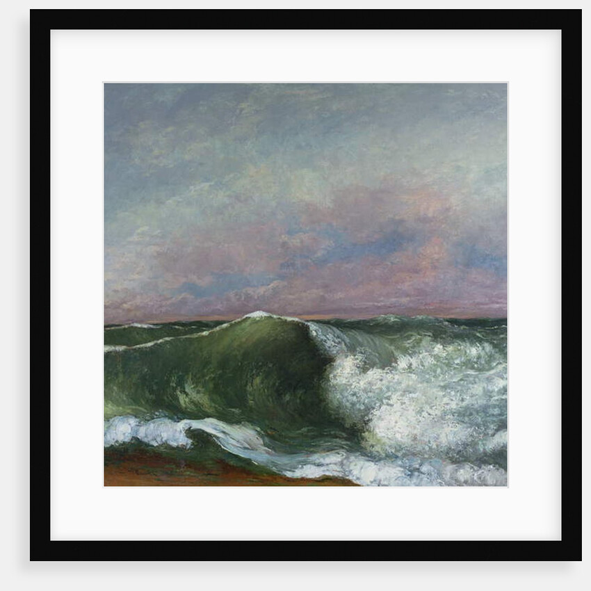 The Wave, 1870 by Gustave Courbet