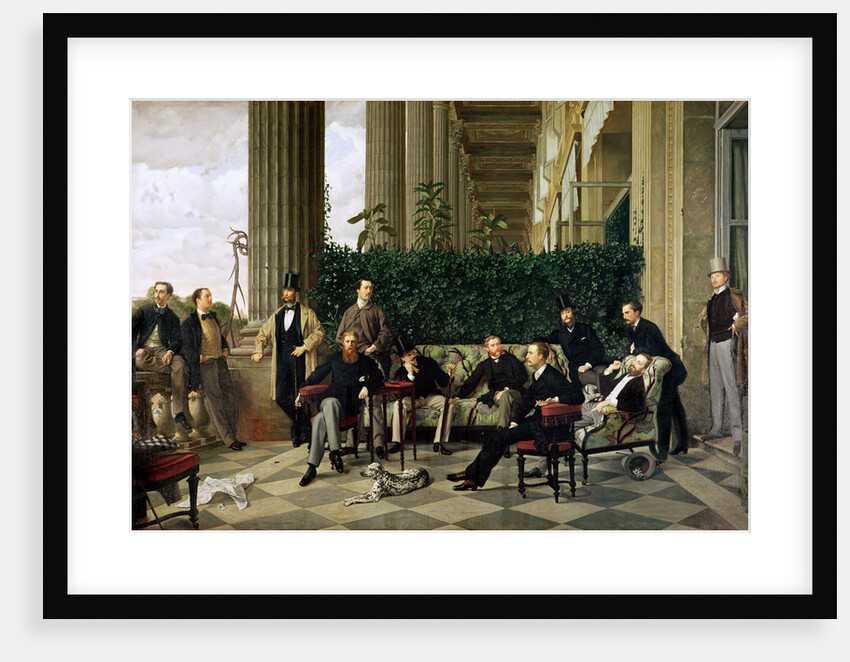 The Circle of the Rue Royale, Paris, 1868 by James Jacques Joseph Tissot