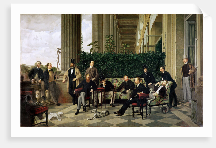 The Circle of the Rue Royale, Paris, 1868 by James Jacques Joseph Tissot