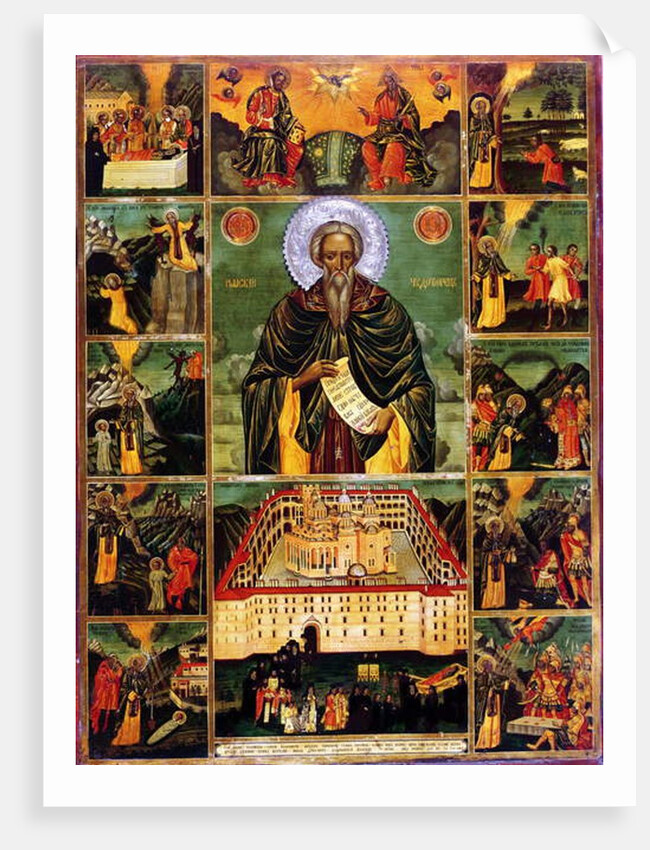 St. John of Rila by Master John of Samakov