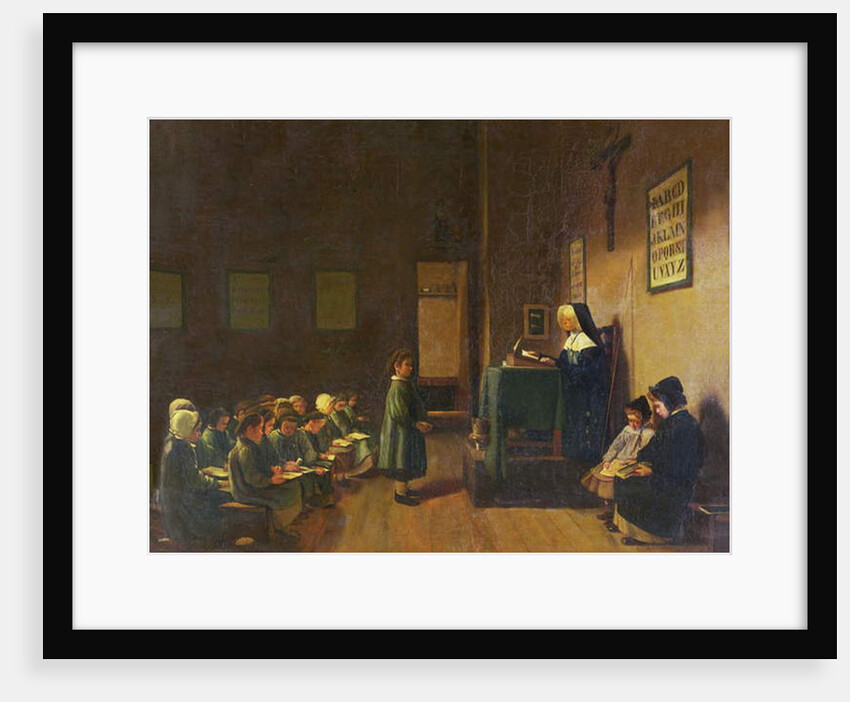 The Schoolroom, 1876 by Francois Bonvin