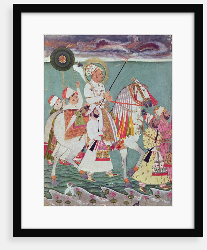 Portrait of Maharajah Ajit Singh of Jodhpur by Indian School