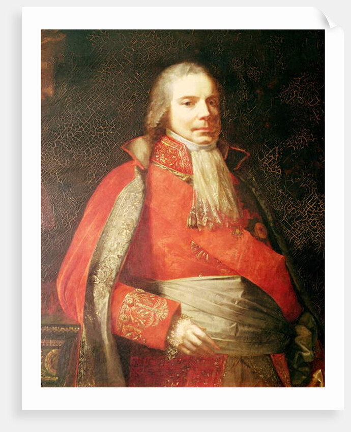 Portrait of Charles Maurice de Talleyrand-Perigord early 19th century by Francois Pascal Simon Baron Gerard