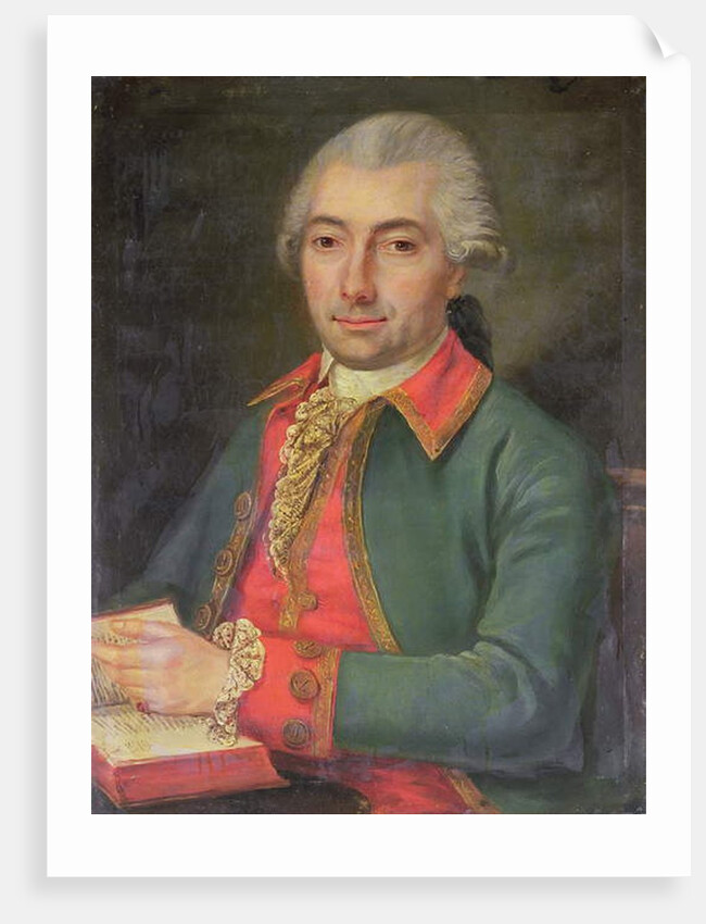 Portrait of an unknown naval surgeon by French School