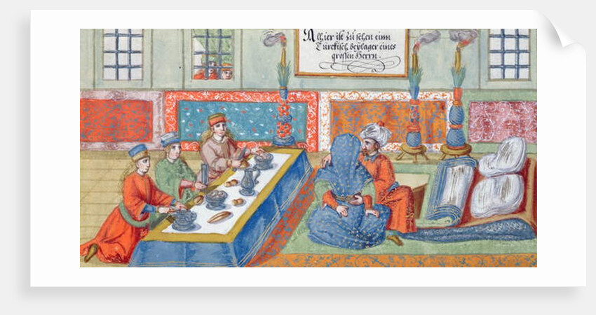 Marriage scene by German School