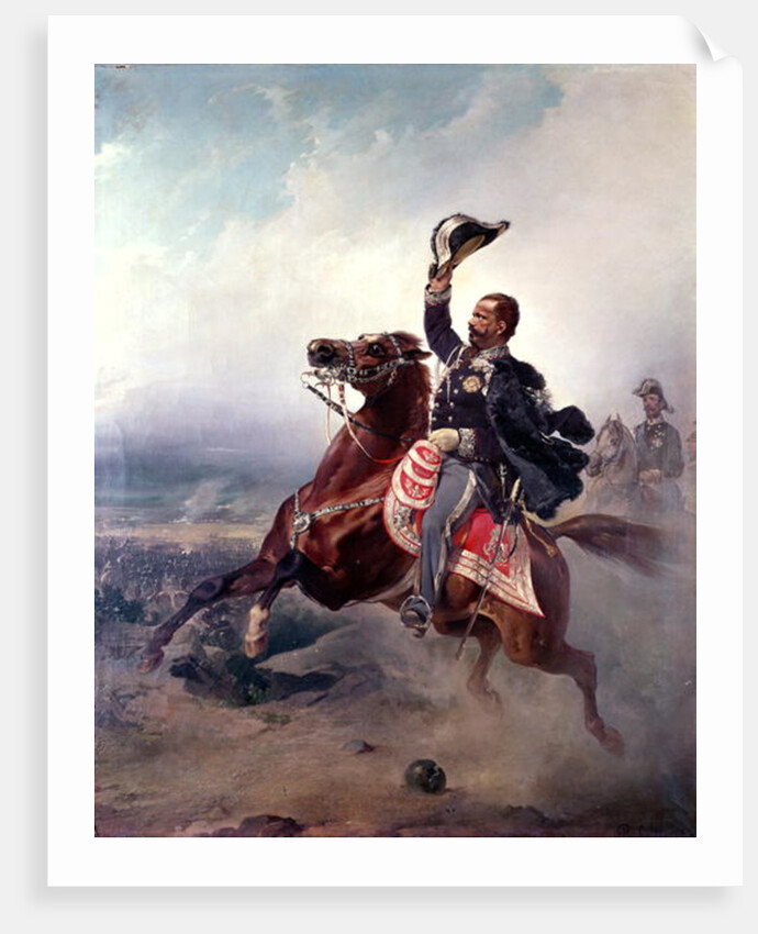 Portrait of Victor Emmanuel II King of Sardinia and Italy by P. Litta