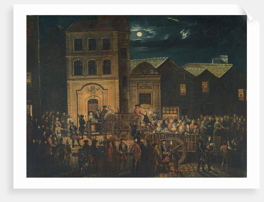 Transport of Prostitutes from the St. Martin Prison to the Salpetriere Hospital by French School