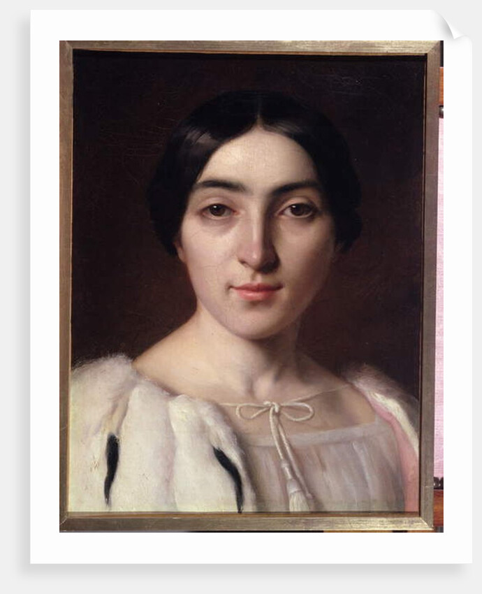 Portrait presumed to be Adele Hugo by French School