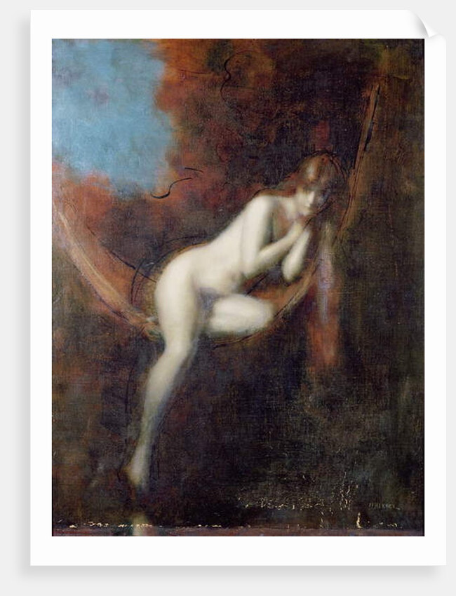 Sarah Bathing, 1902 by Jean-Jacques Henner