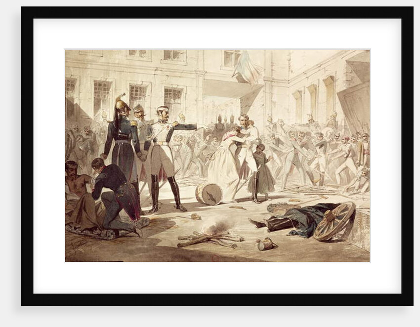 The Paris Guards in Charge of Controlling the Rioters Sacked from their Posts by Eugene Lacoste