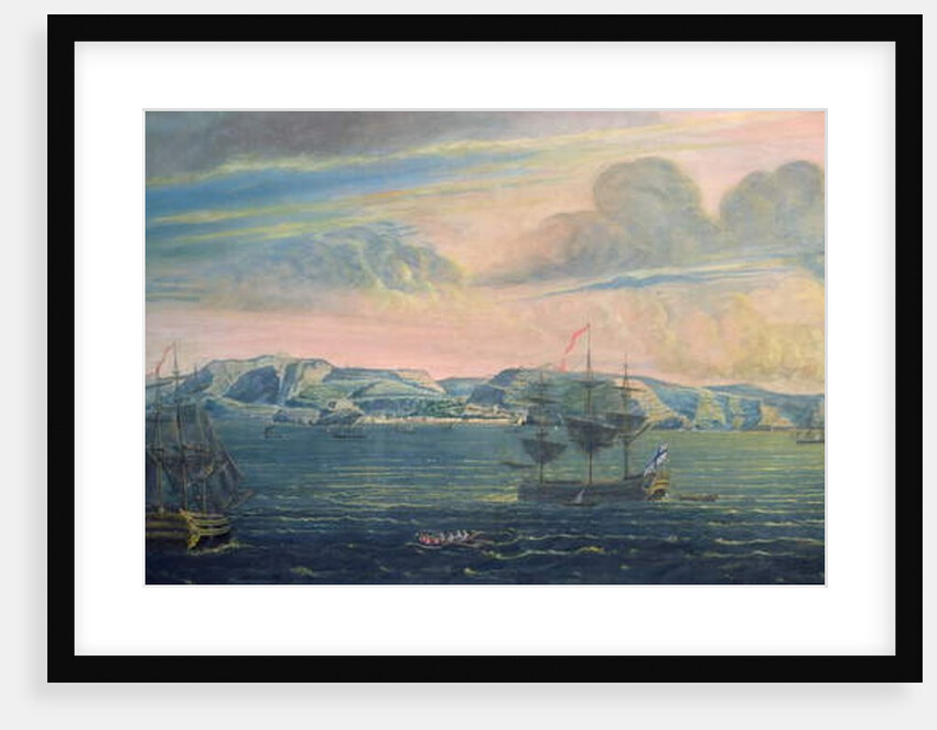 View of the island of St. Helena, c.1820 by French School