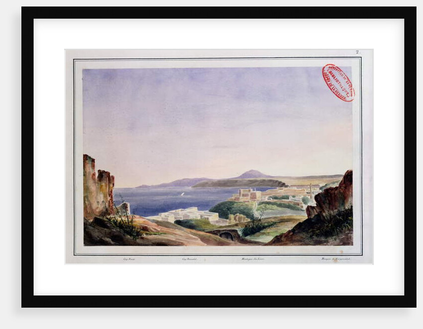 View of Oran from the Old Kasbah, c.1830 by French School