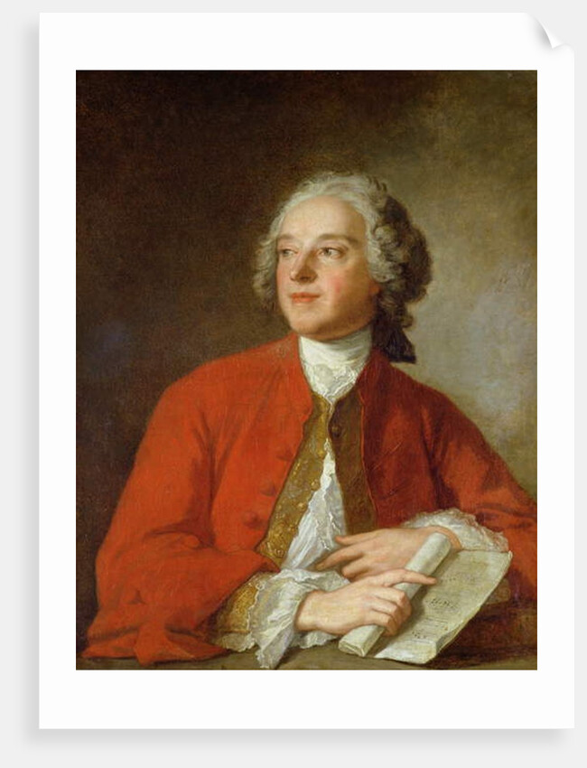 Portrait of Pierre-Augustin Caron de Beaumarchais, 1755 by Jean-Marc Nattier