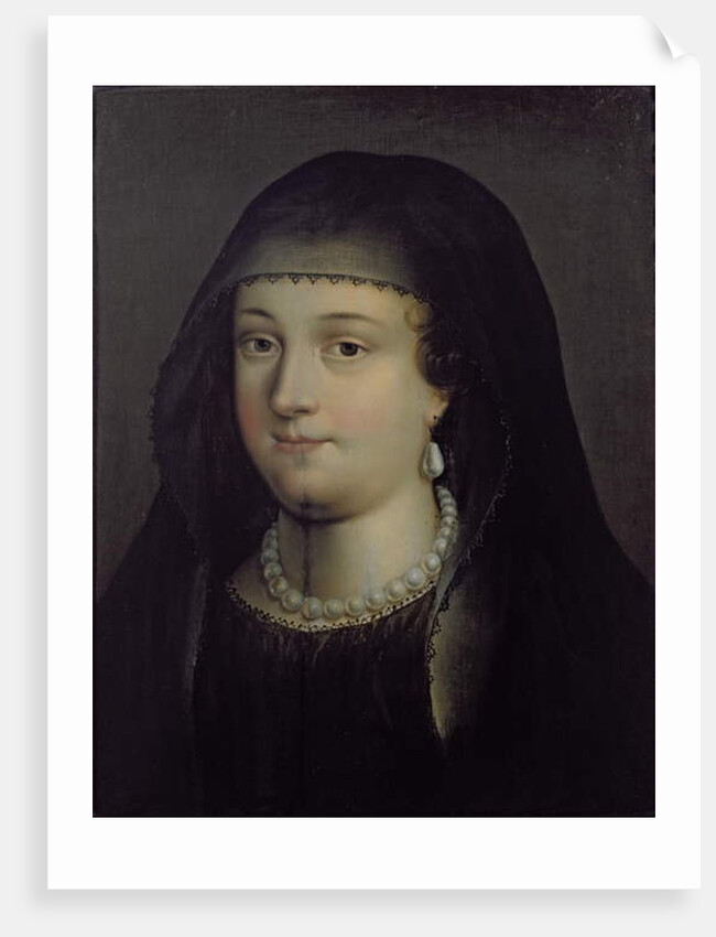 Portrait of a girl, presumed to be Mary Queen of Scots by French School