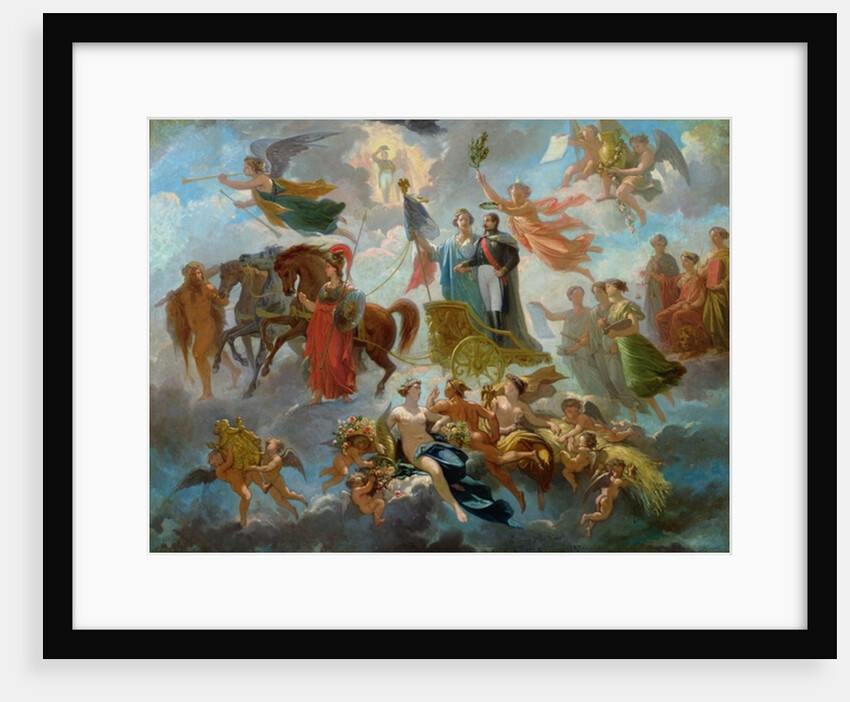 Apotheosis of Napoleon III 1854 by Guillaume-Alphonse Harang Cabasson