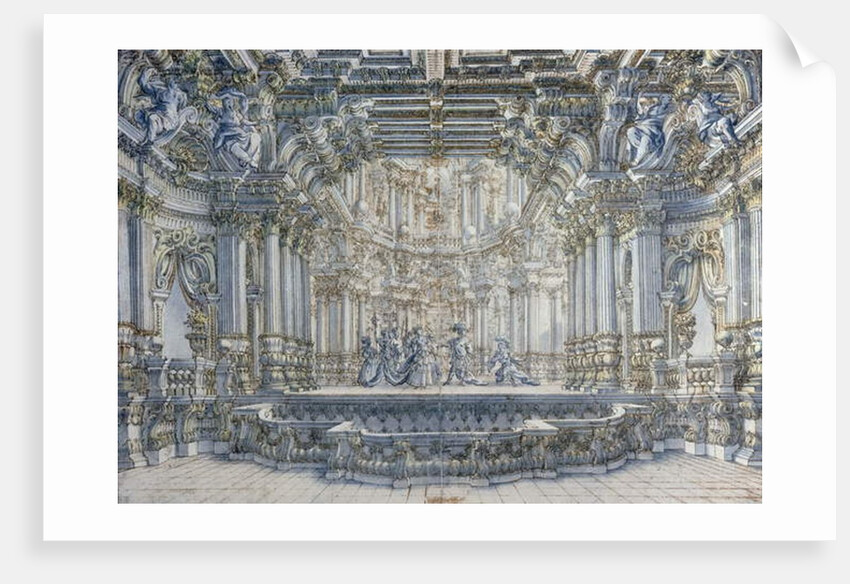 Theatre Stage Set by Giuseppe Bibiena