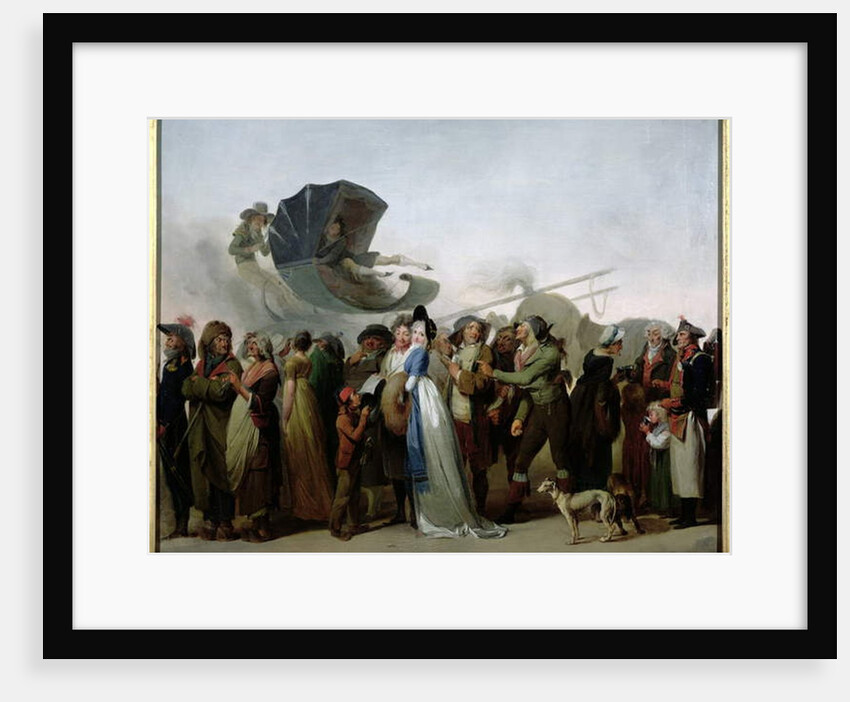 La Marche Incroyable 1795 by Louis Leopold Boilly