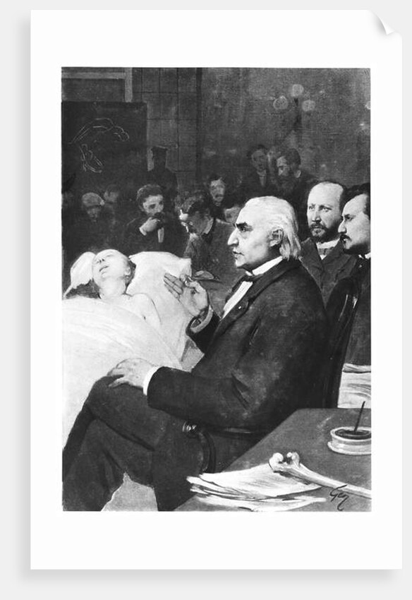 A Clinical Lesson with Doctor Jean Martin Charcot at the Salpetriere by French School