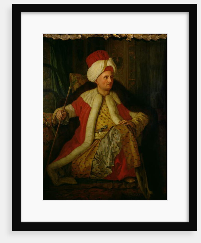 Charles Gravier Comte de Vergennes in Oriental Costume, 1766 by Antoine Favray