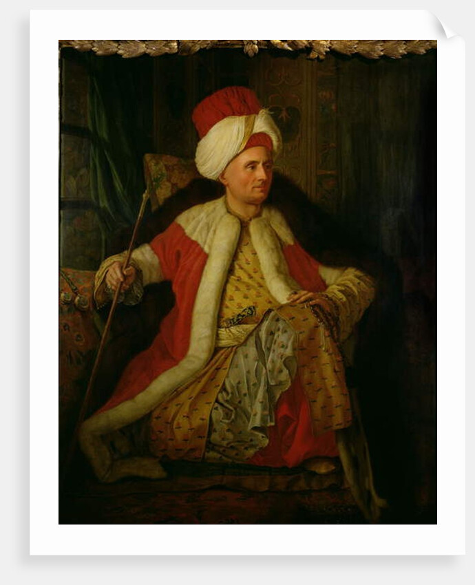 Charles Gravier Comte de Vergennes in Oriental Costume, 1766 by Antoine Favray