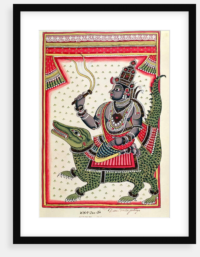 Varuna, God of the Oceans by Indian School