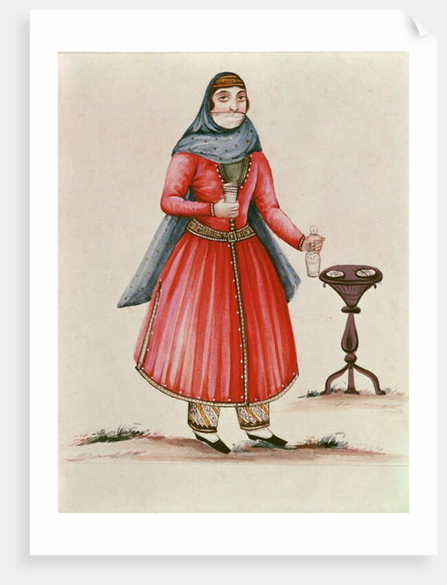 Armenian costume c.1840 by School Armenian