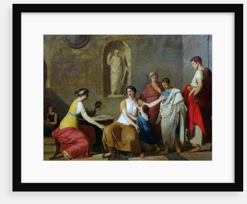 The Mother of the Gracchi, c.1780 by Joseph Benoit Suvee