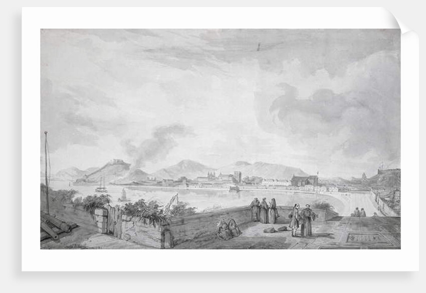 View of Macao, 1787 by Gaspard Duche de Vancy