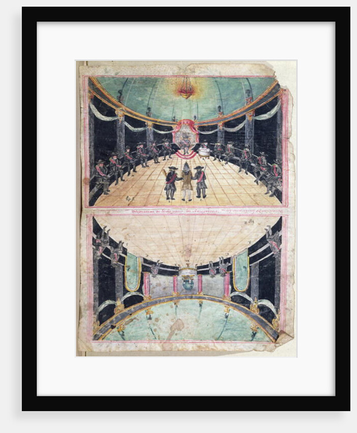 Masonic Reception in France, 2nd half eighteenth century by French School