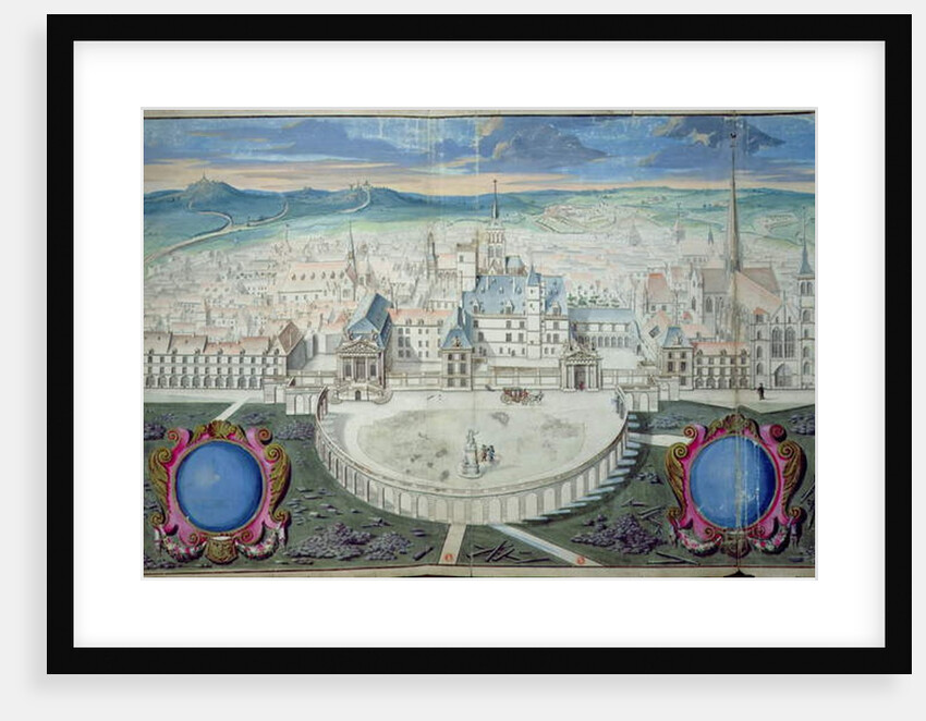The Palace of the Dukes of Burgundy in Dijon before restoration by Mansart, 1698 by Jules Hardouin Mansart