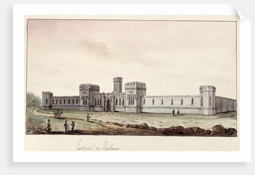 Penitentiary in Pennsylvania, 1831 by Gustave de Beaumont